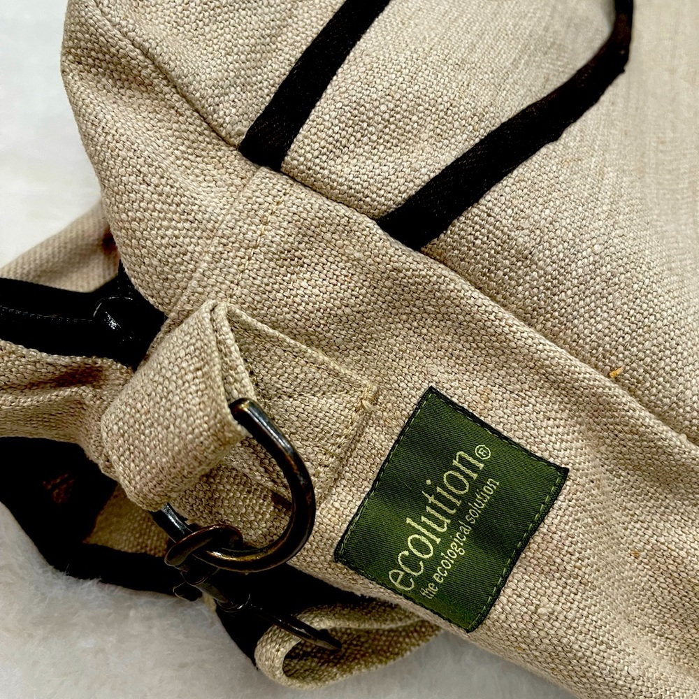 Ecolution Hemp Laptop Messenger Bag